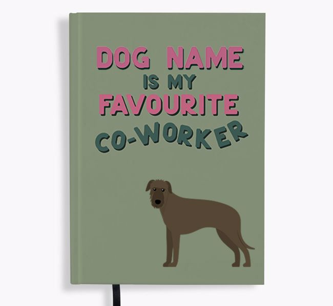 Favourite Co-Worker: Personalised {breedFullName} Notebook